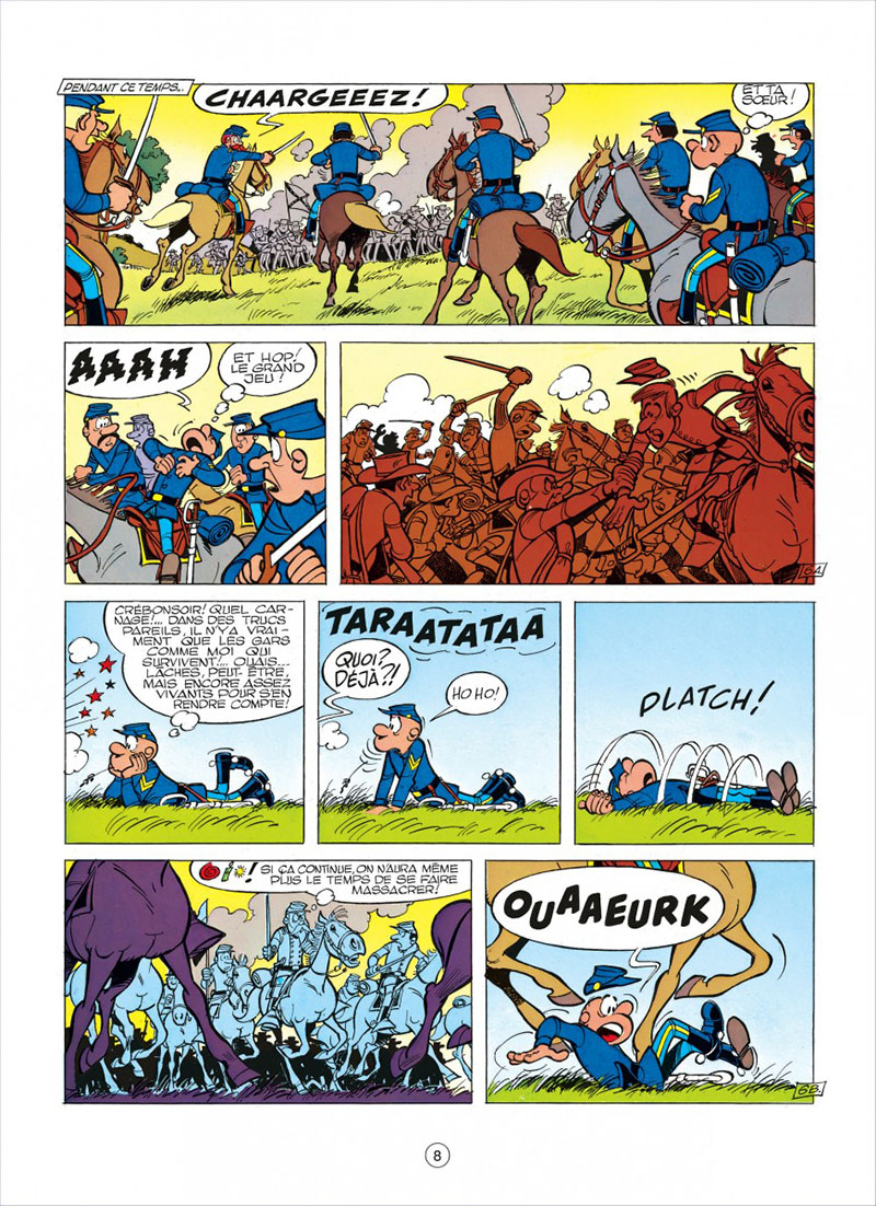 Extrait n°4 de la bd tome 7 par Lambil