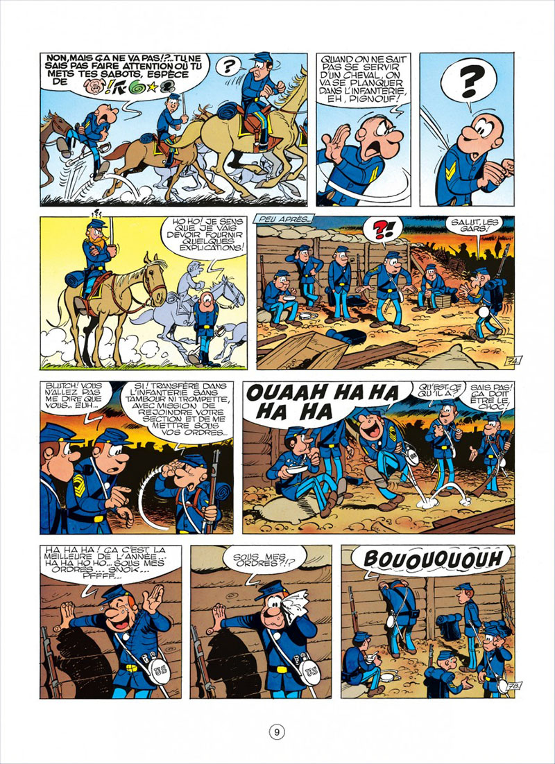 Extrait n°5 de la bd tome 7 par Lambil