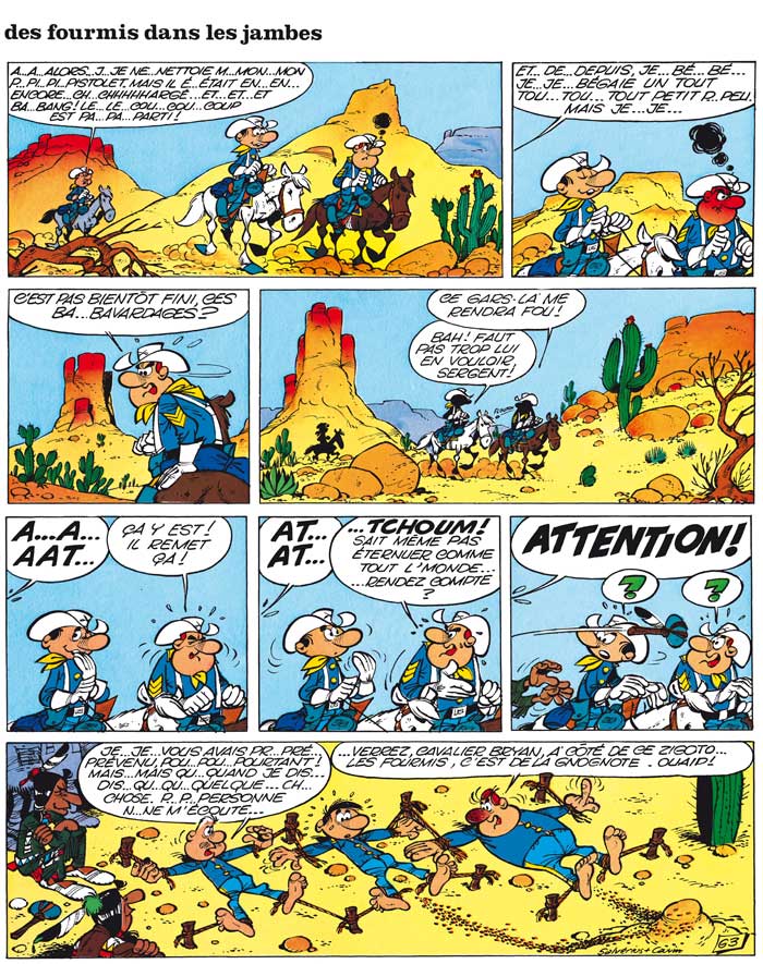 Extrait n°4 de la bd tome 9 par Raoul Cauvin