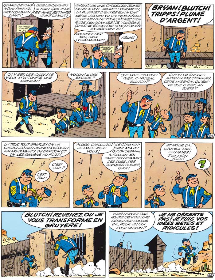 Extrait n°2 de la bd tome 10 par Raoul Cauvin