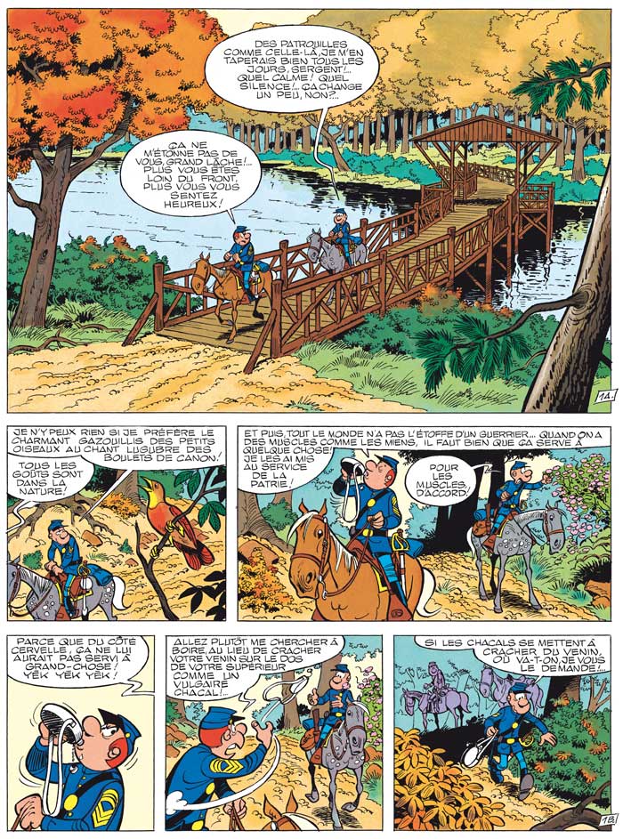 Extrait n°1 de la bd tome 13 par Lambil