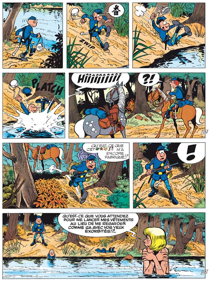 Extrait n°2 de la bd tome 13 par Lambil