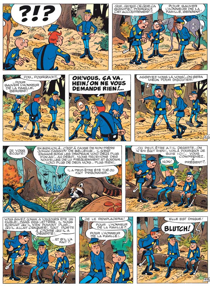 Extrait n°4 de la bd tome 13 par Lambil