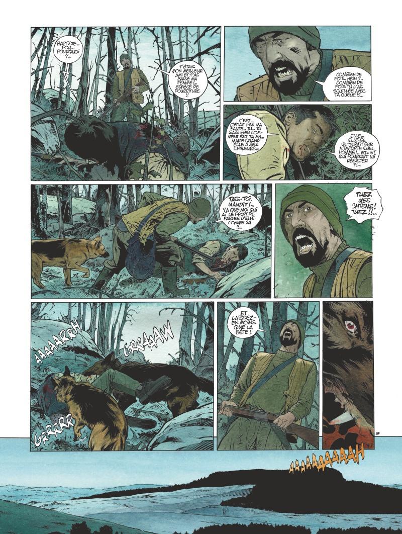 Extrait n°3 de la bd Les Tourbières noires par Christophe Bec