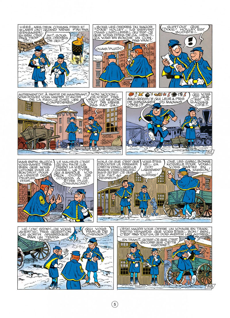 Extrait n°1 de la bd tome 23 par Lambil