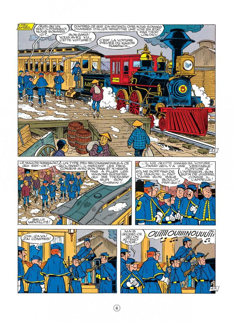 Extrait n°2 de la bd tome 23 par Lambil