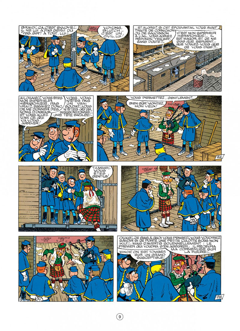 Extrait n°5 de la bd tome 23 par Lambil