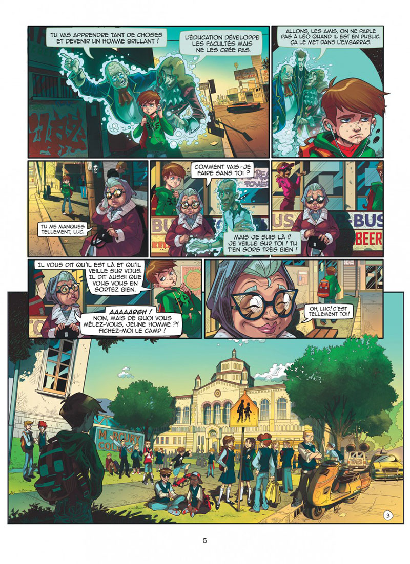 Extrait n°1 de la bd tome 1 par Kid Toussaint
