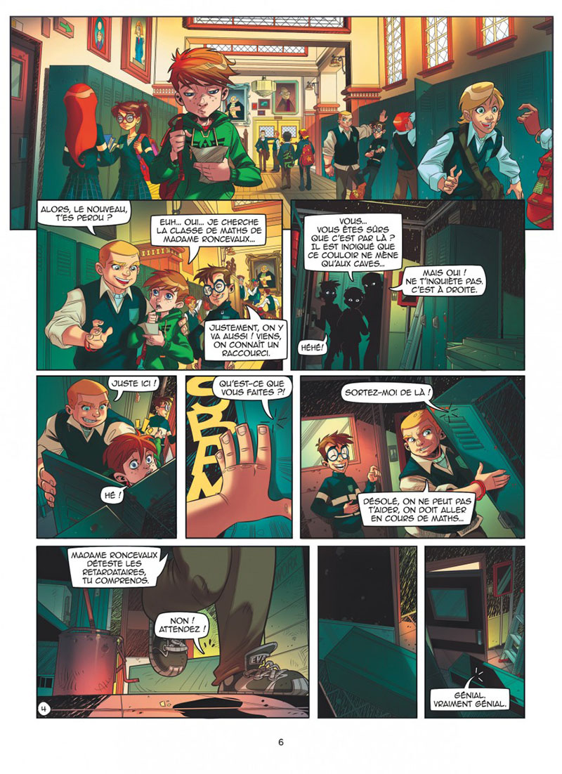 Extrait n°2 de la bd tome 1 par Kid Toussaint