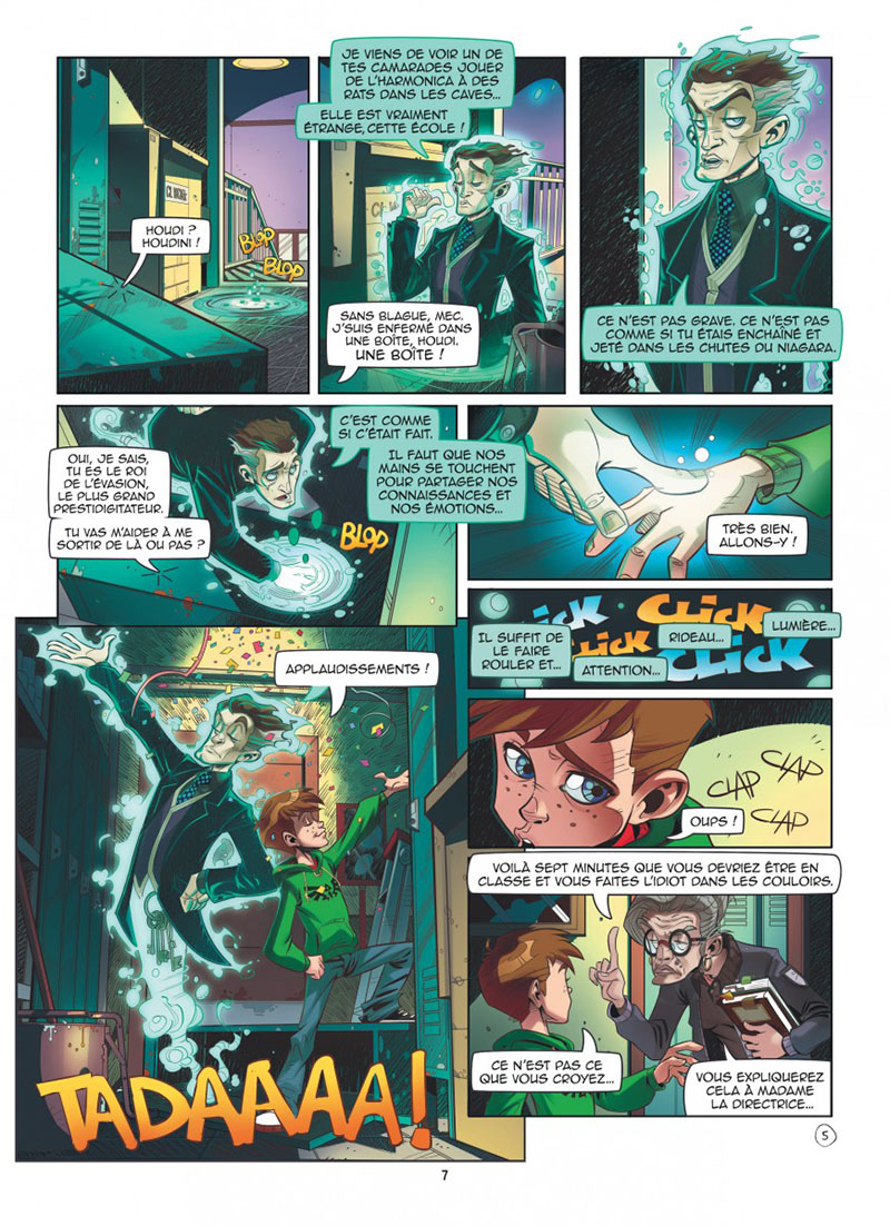 Extrait n°3 de la bd tome 1 par Kid Toussaint