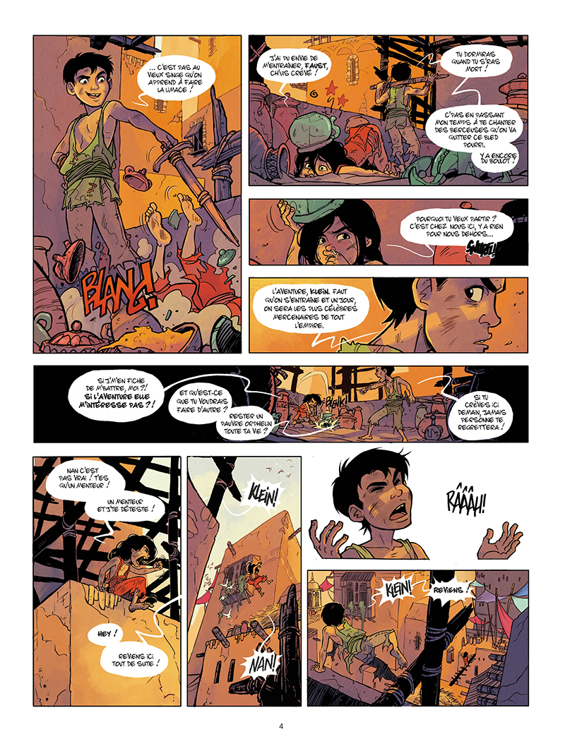Extrait n°2 de la bd tome 1 par Yoann Courric