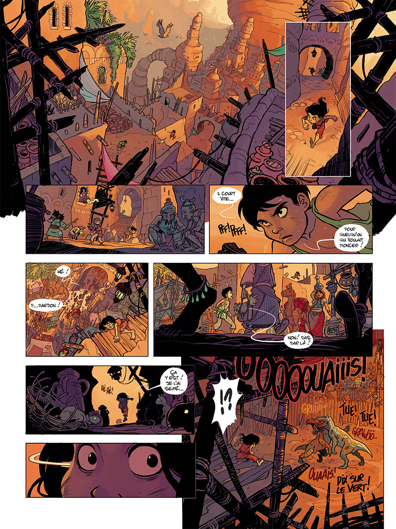 Extrait n°3 de la bd tome 1 par Yoann Courric
