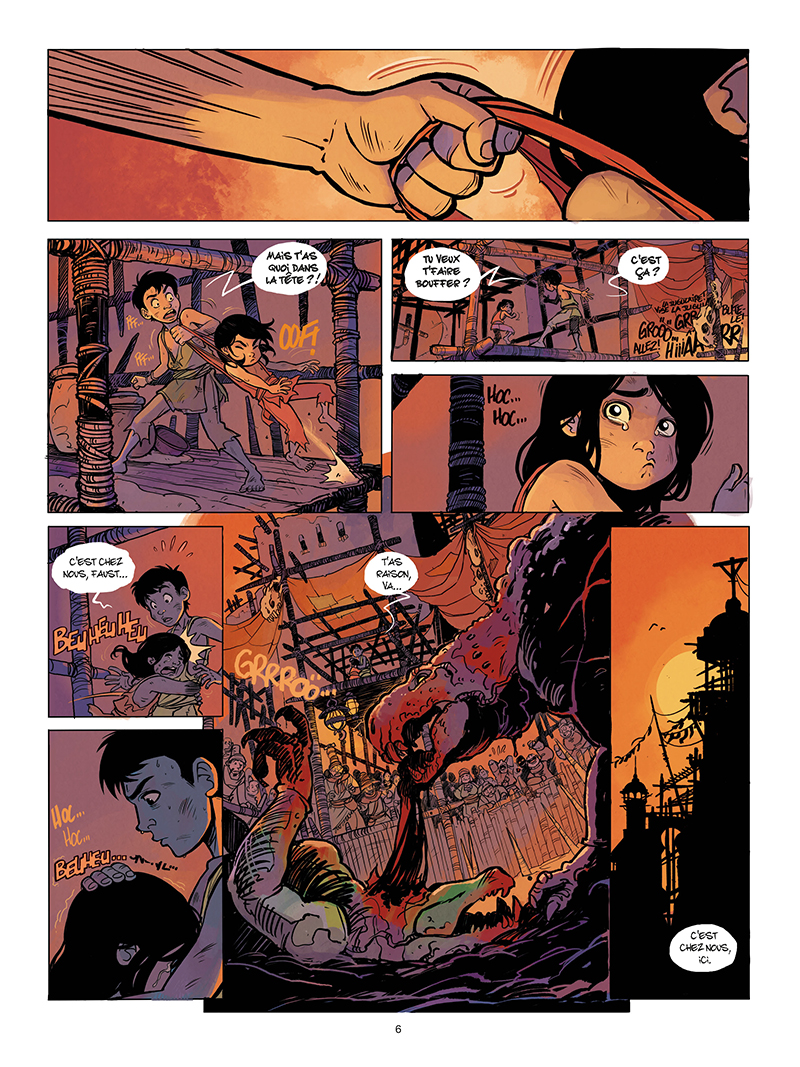 Extrait n°4 de la bd tome 1 par Yoann Courric