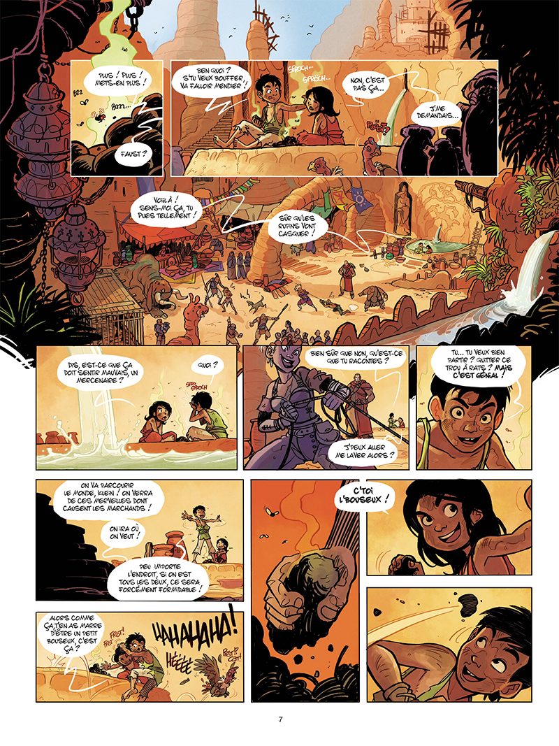 Extrait n°5 de la bd tome 1 par Yoann Courric