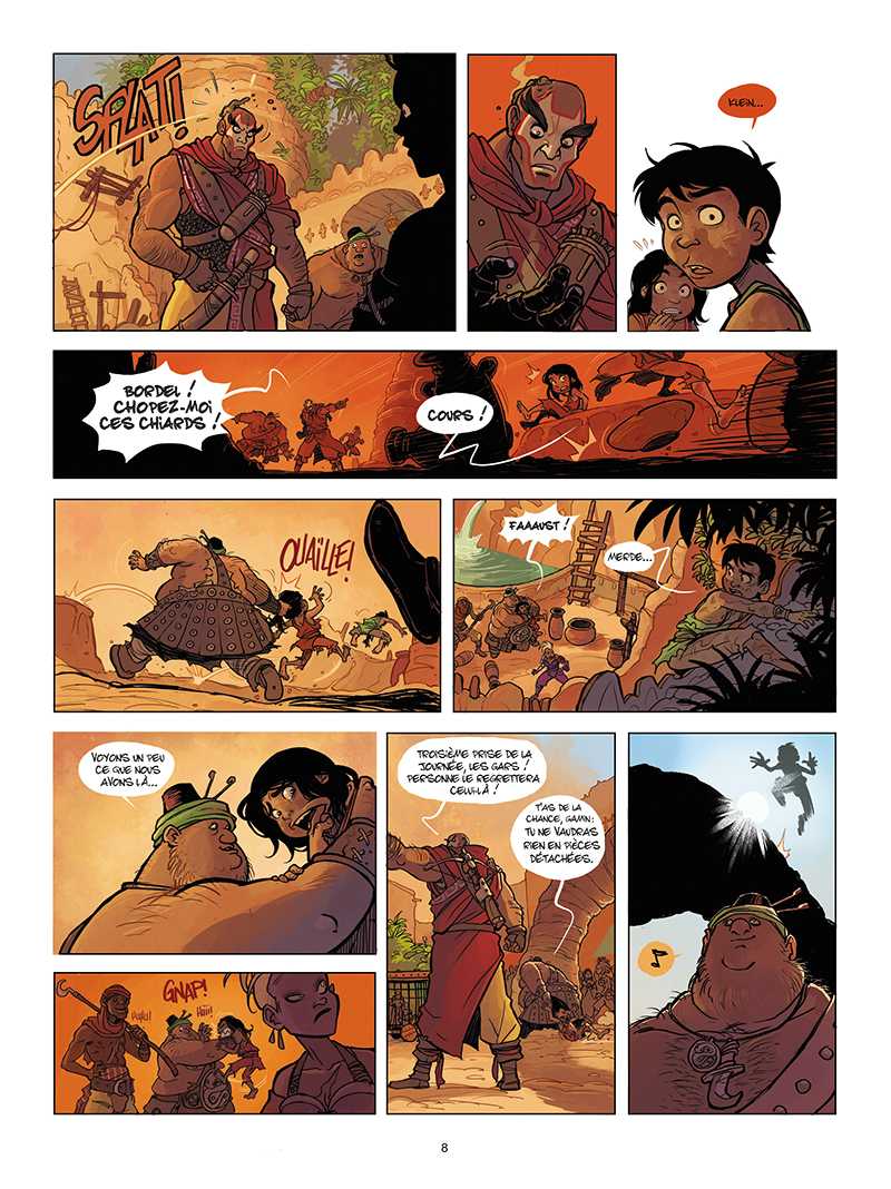 Extrait n°6 de la bd tome 1 par Yoann Courric