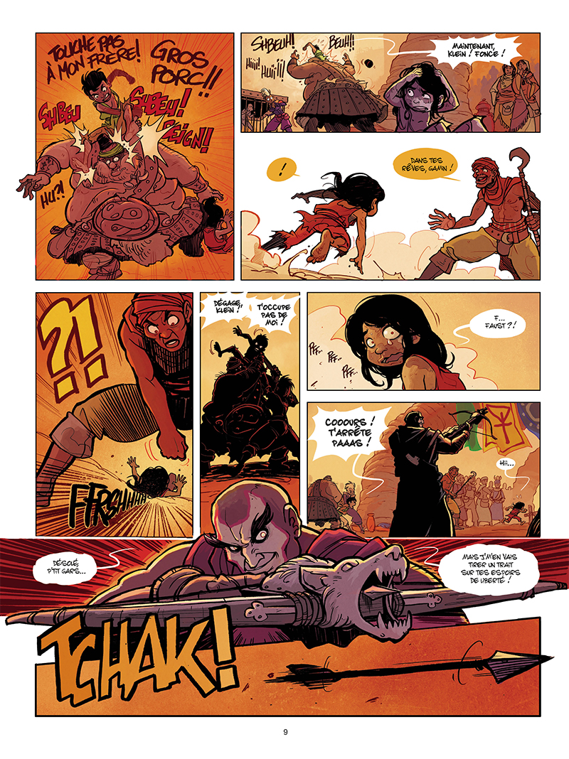 Extrait n°7 de la bd tome 1 par Yoann Courric