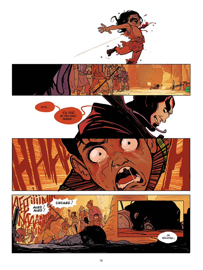Extrait n°8 de la bd tome 1 par Yoann Courric