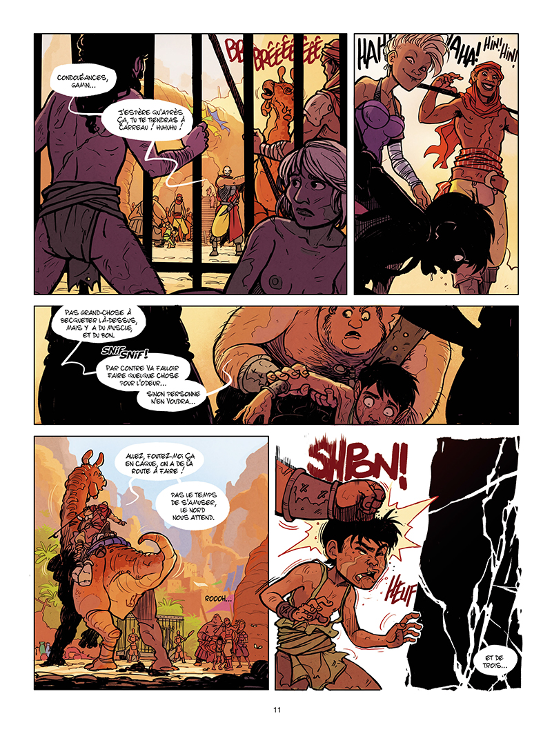 Extrait n°9 de la bd tome 1 par Yoann Courric