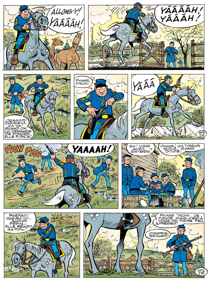 Extrait n°2 de la bd tome 48 par Lambil