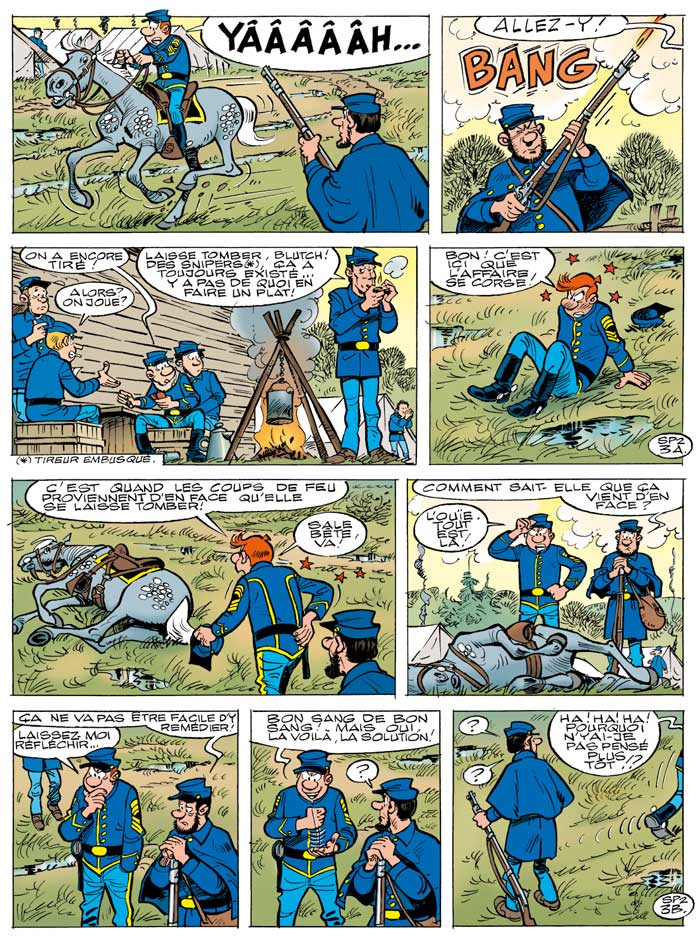 Extrait n°3 de la bd tome 48 par Lambil