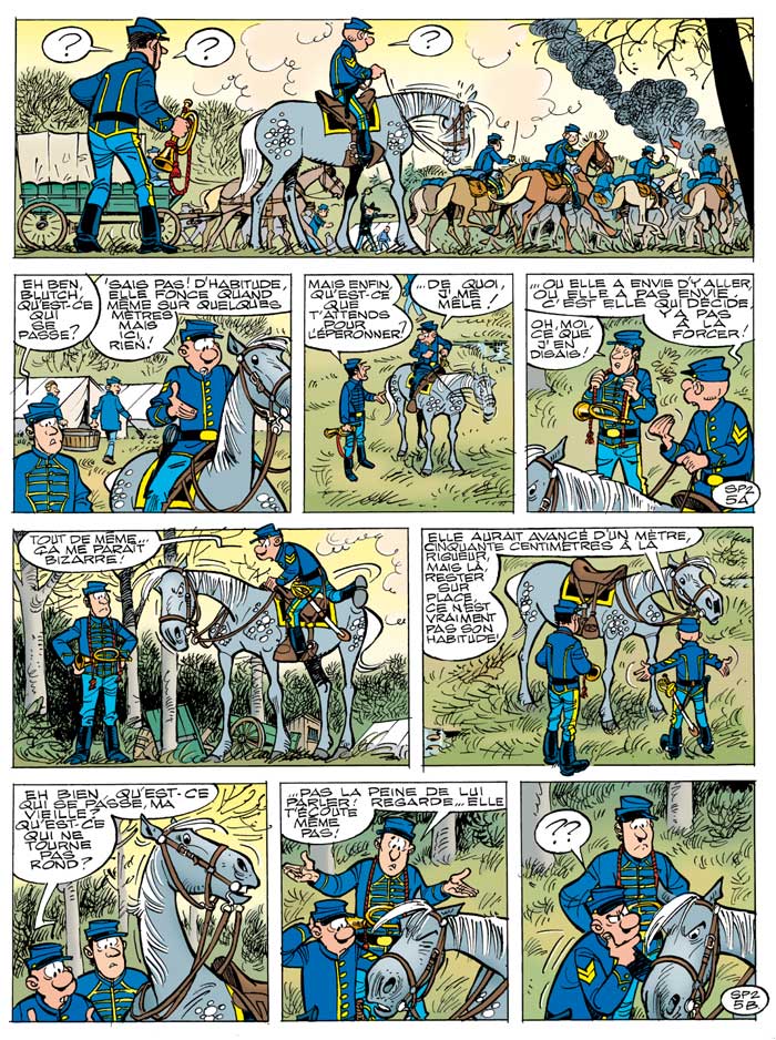 Extrait n°5 de la bd tome 48 par Lambil