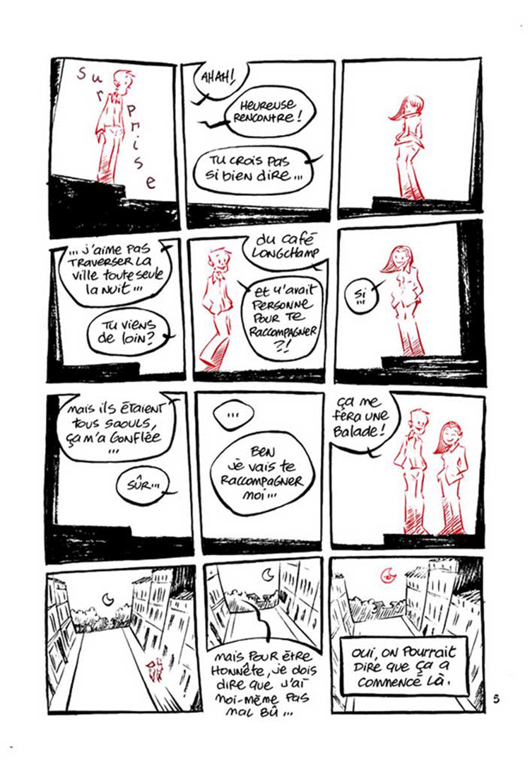 Extrait n°4 de la bd Dans ta Bulle par Domas