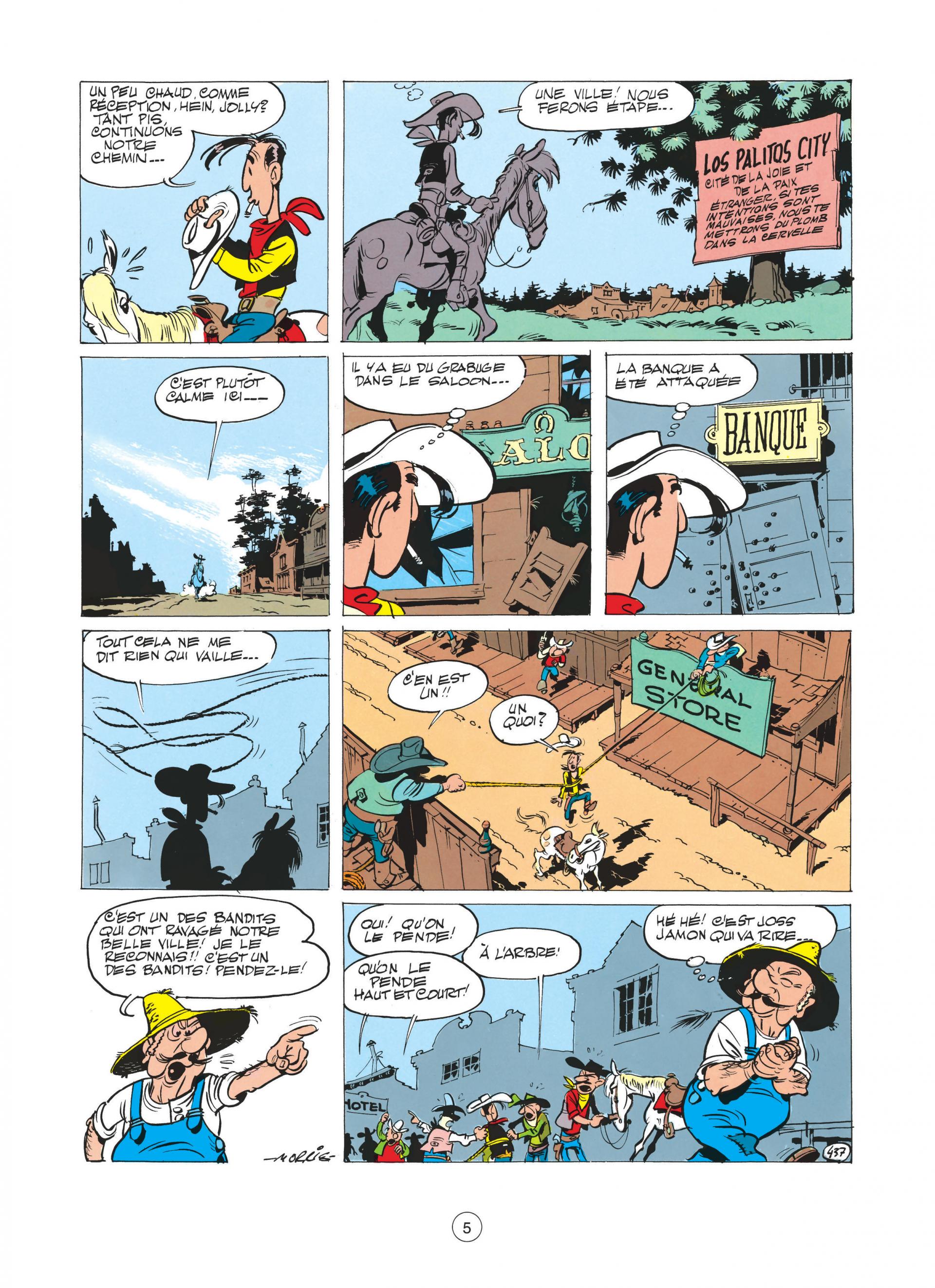 Lucky Luke contre Joss Jamon