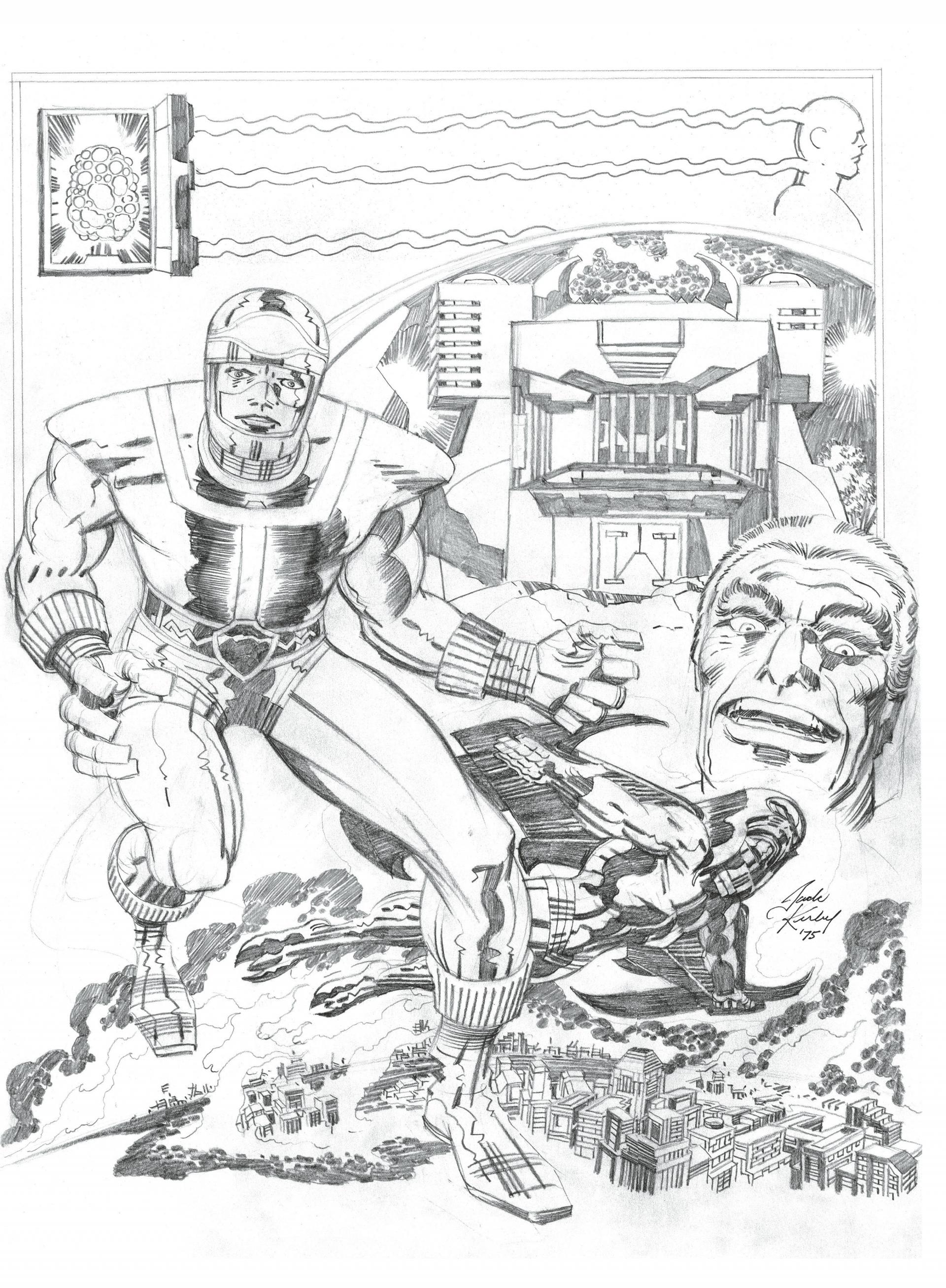 JACK KIRBY, KING OF COMICS par Mark Evanier