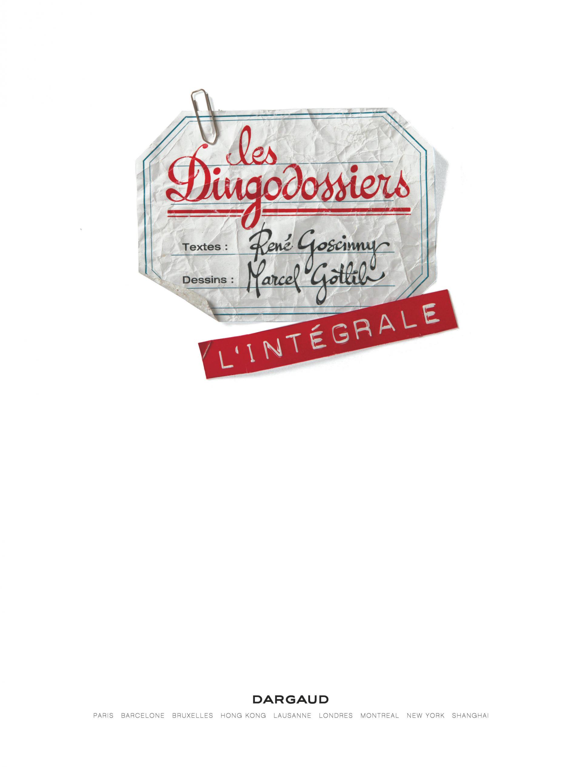 Dingodossiers Intégrale
