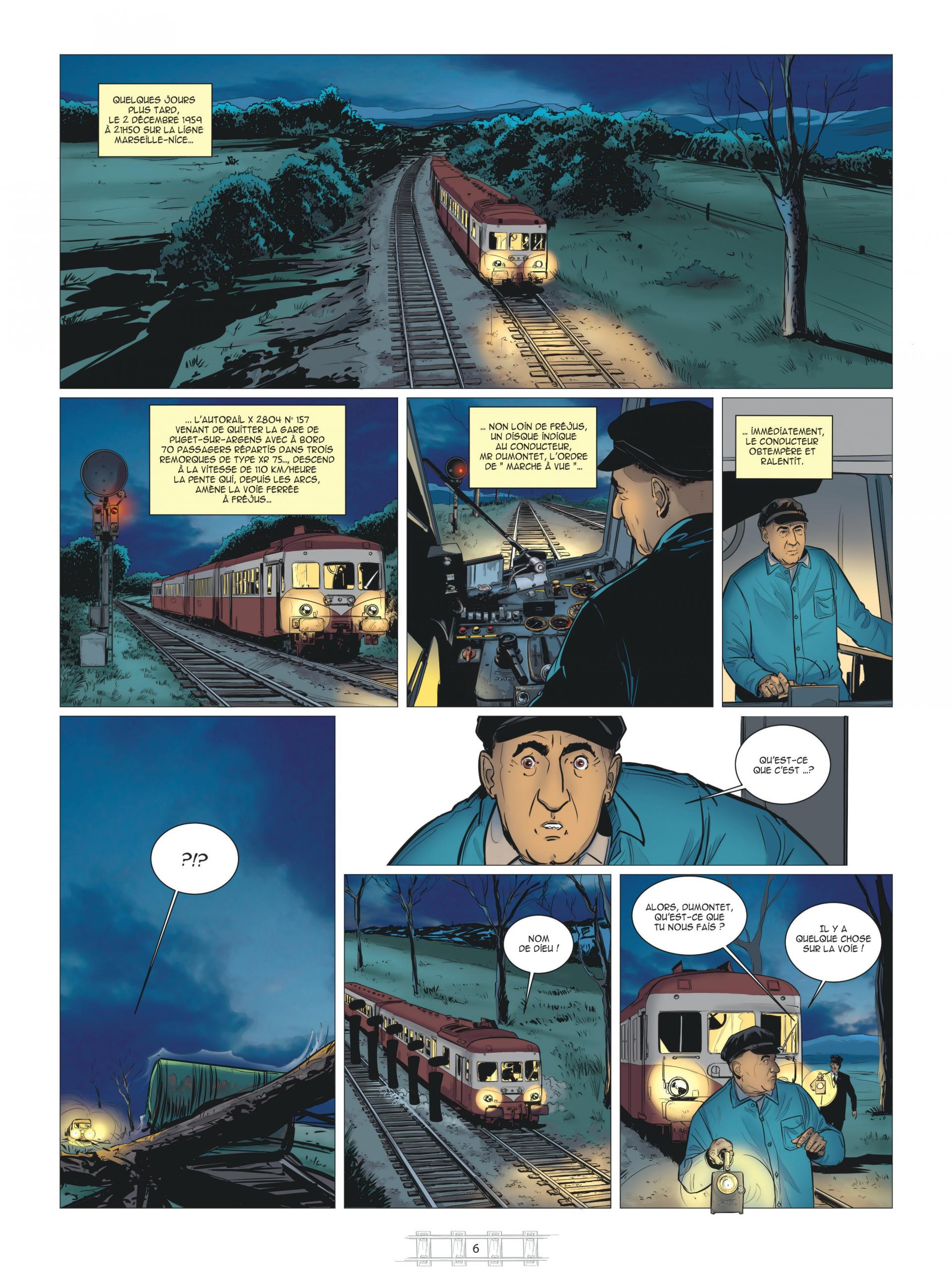La Brigade du Rail T.02 - les Naufrages de Malpasset
