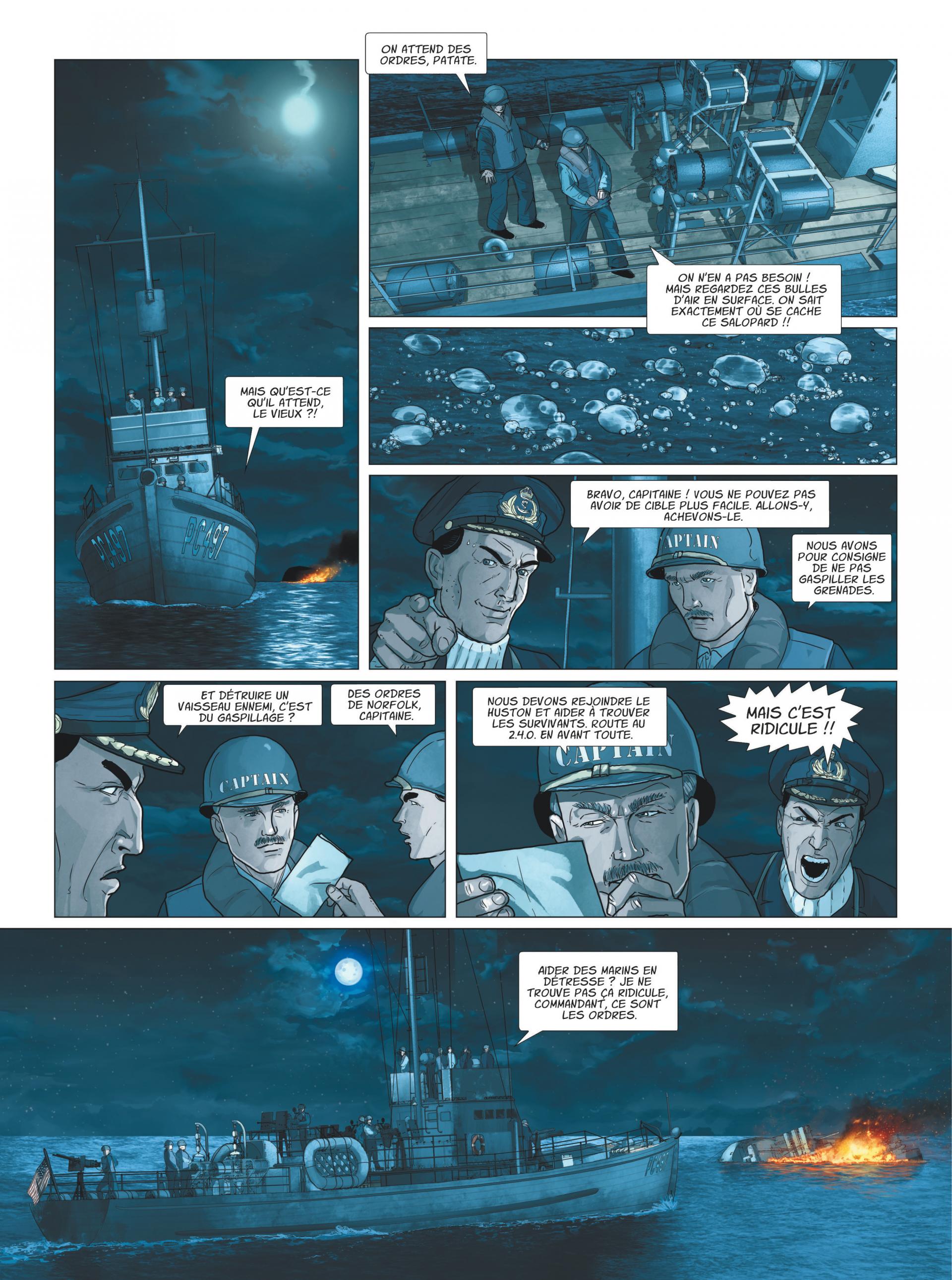 Duel dans la manche BD seule