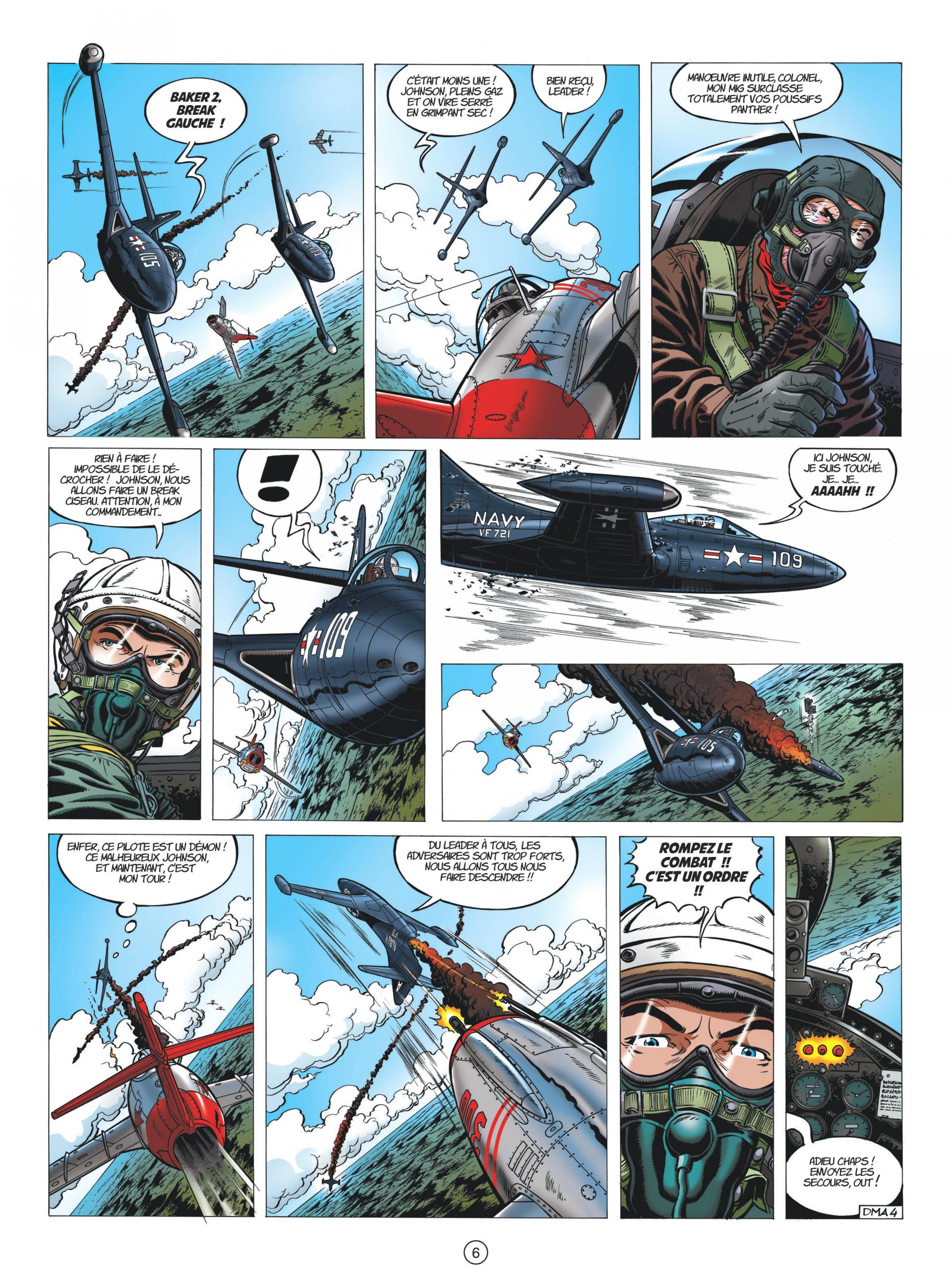 Duel sur Mig Alley - couleurs