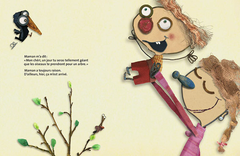 Extrait n°2 de la bd Le nid de Jean par Carl Norac