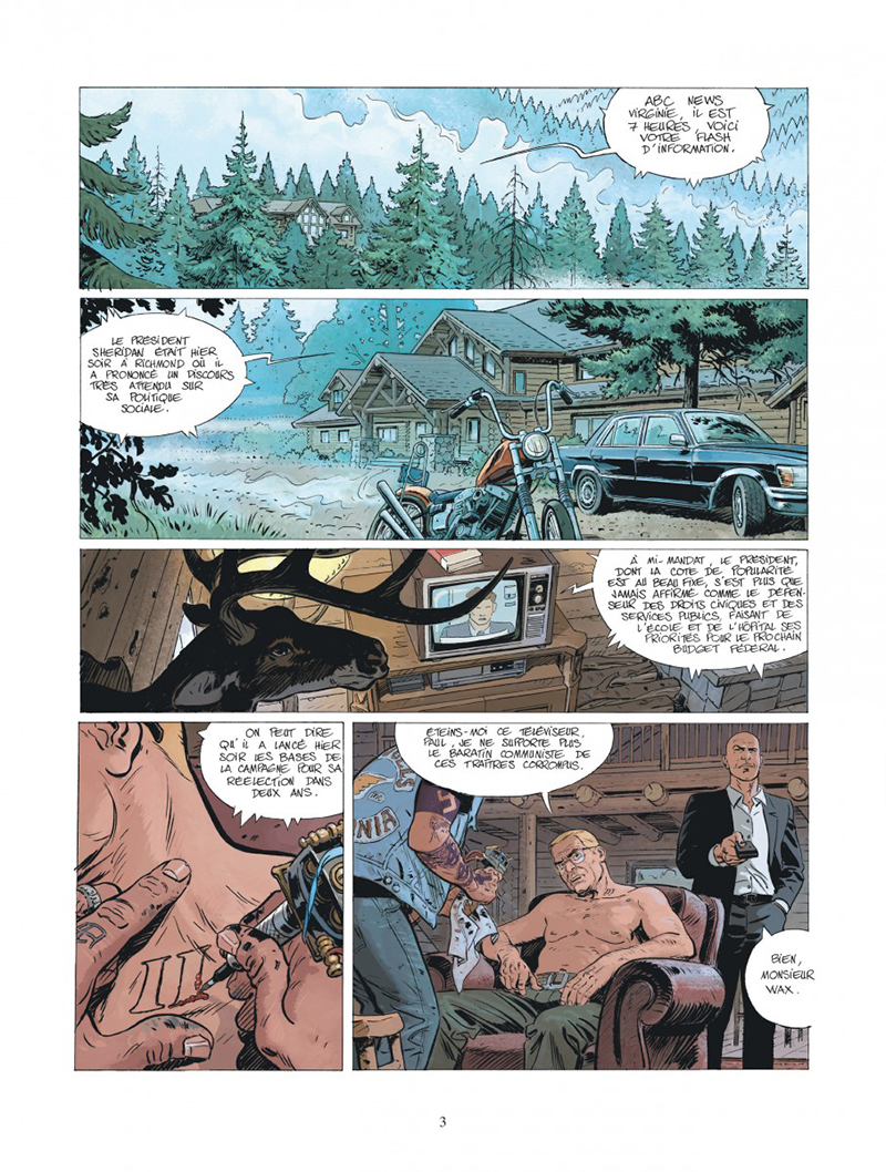 Extrait n°1 de la bd tome 10 par Fred Duval