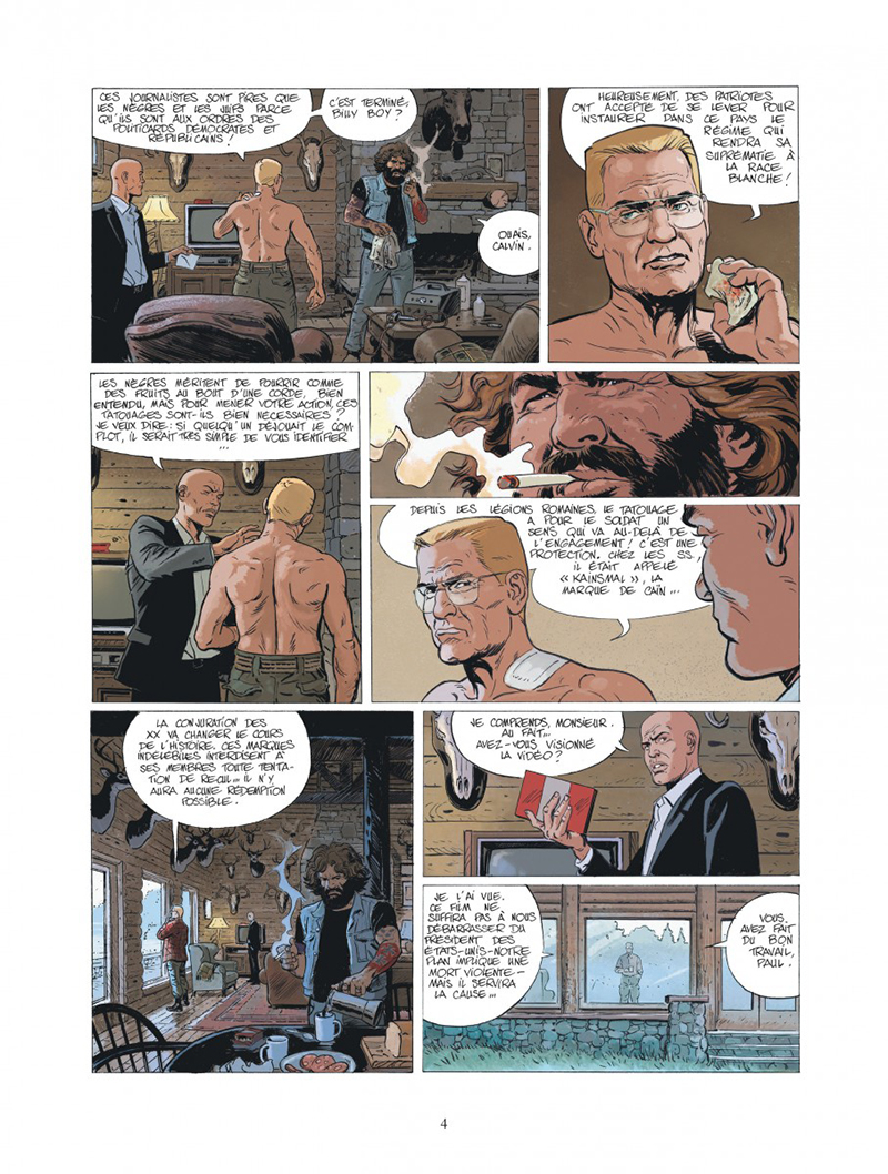 Extrait n°2 de la bd tome 10 par Fred Duval