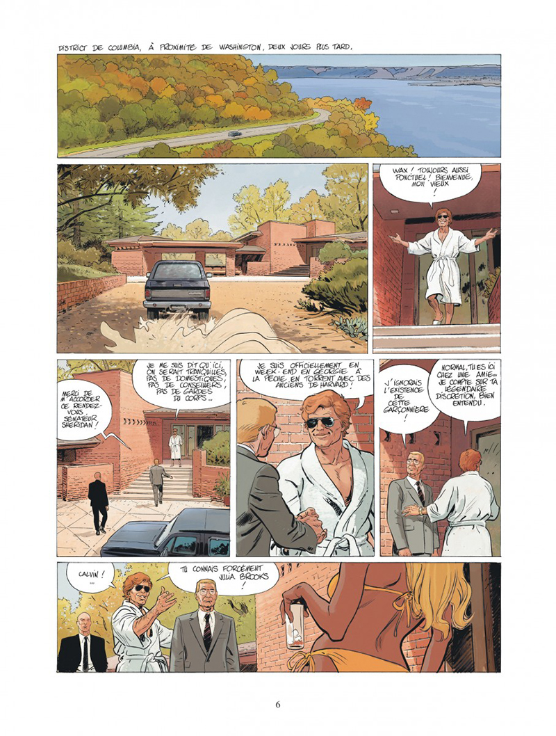 Extrait n°4 de la bd tome 10 par Fred Duval
