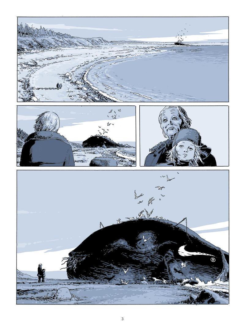 Extrait n°1 de la bd Le temps des sauvages par Sébastien Goethals