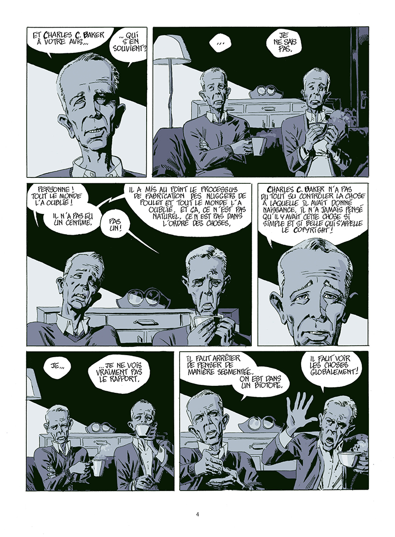 Extrait n°2 de la bd Le temps des sauvages par Sébastien Goethals