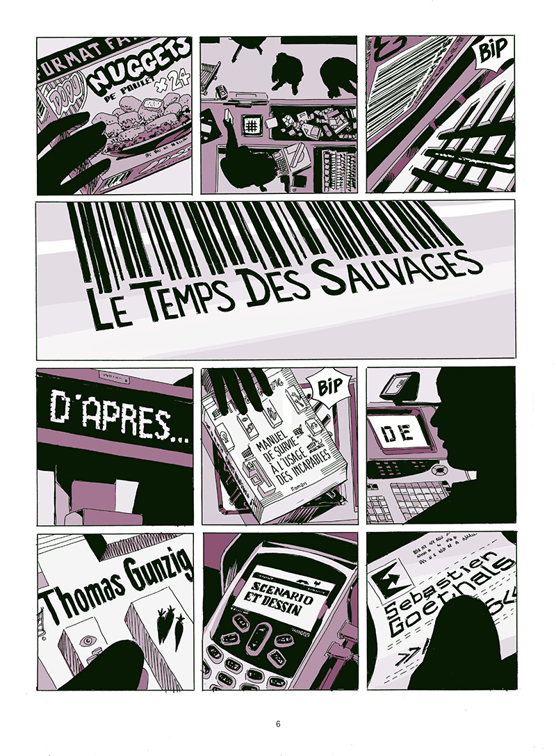 Extrait n°4 de la bd Le temps des sauvages par Sébastien Goethals