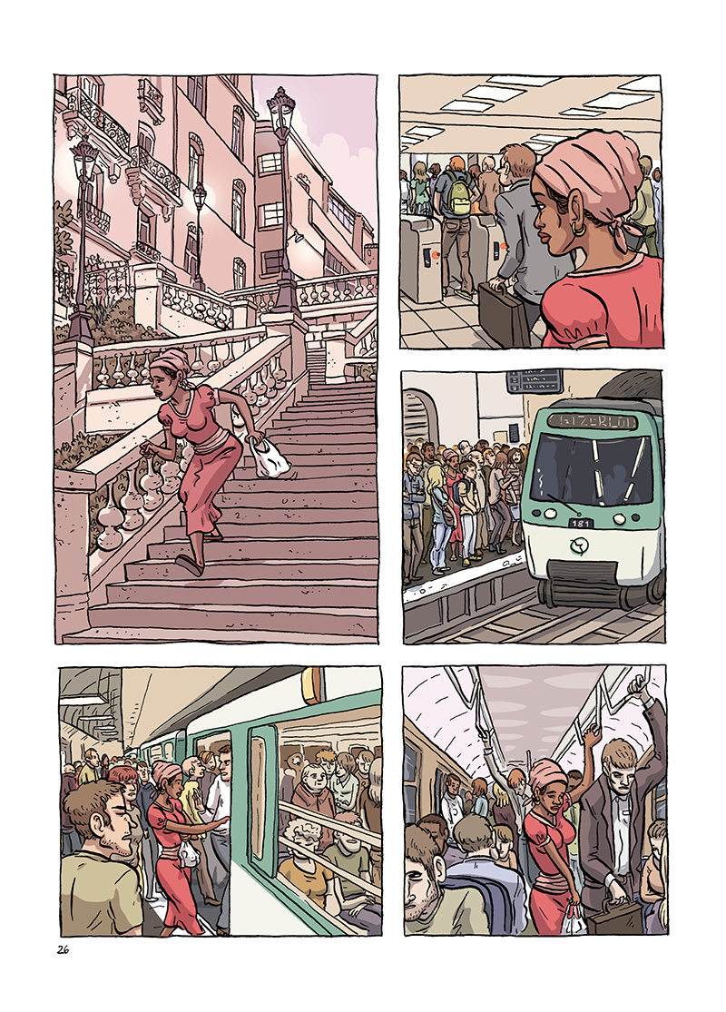 Extrait n°2 de la bd Udama chez ces gens-là par Zelba