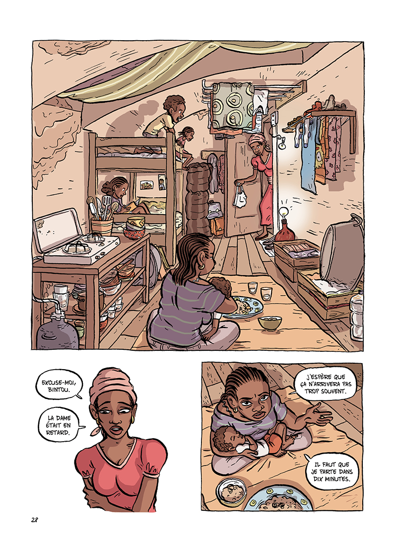 Extrait n°4 de la bd Udama chez ces gens-là par Zelba