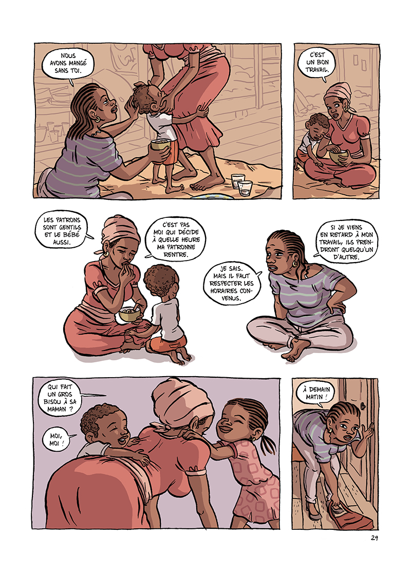 Extrait n°5 de la bd Udama chez ces gens-là par Zelba