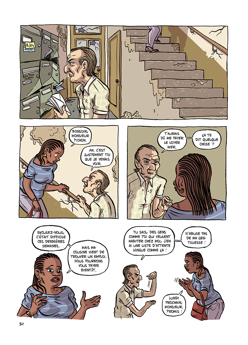 Extrait n°6 de la bd Udama chez ces gens-là par Zelba
