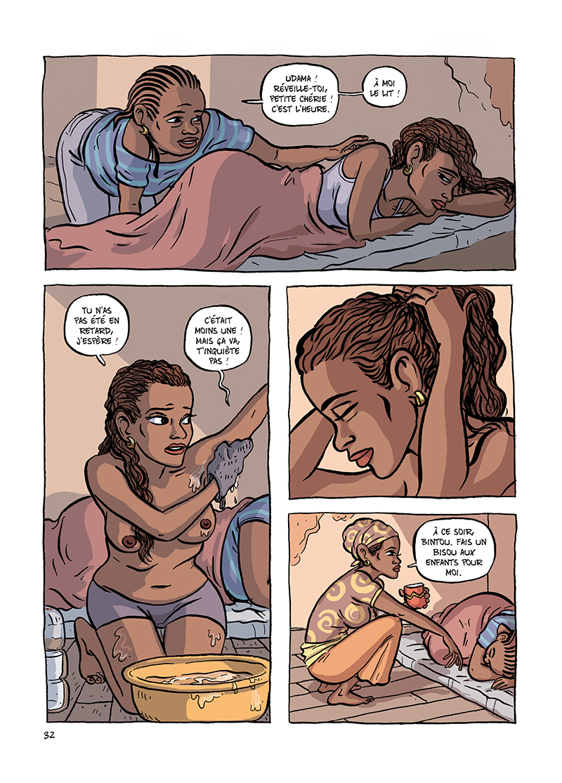 Extrait n°8 de la bd Udama chez ces gens-là par Zelba