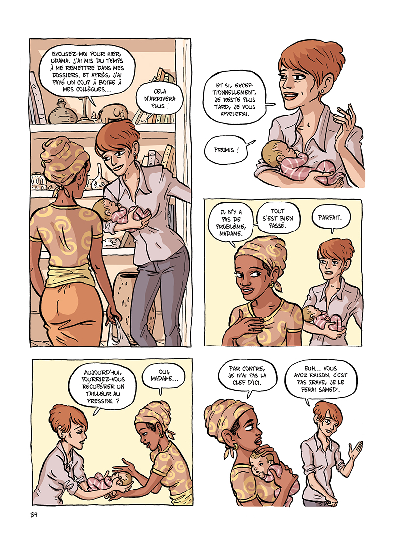 Extrait n°10 de la bd Udama chez ces gens-là par Zelba