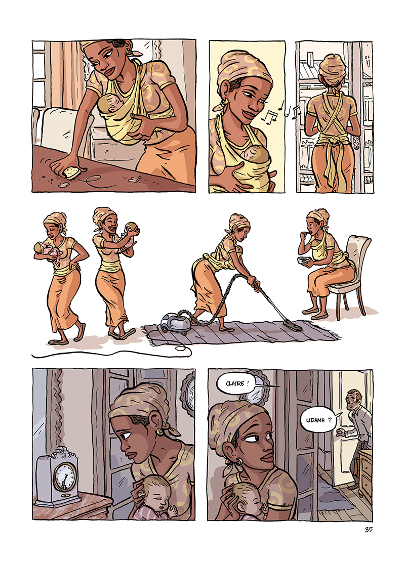 Extrait n°11 de la bd Udama chez ces gens-là par Zelba
