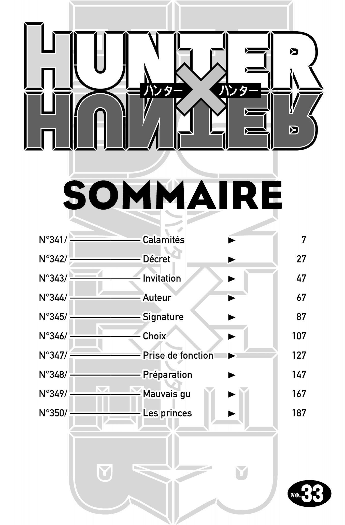 Hunter X Hunter Hunter X Hunter T33 Et Tomes Sur Zoo