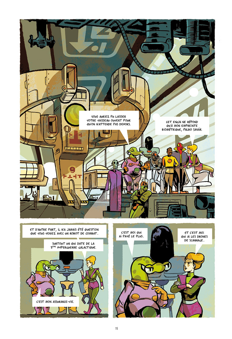 Extrait n°14 de la bd tome 3 par Lewis Trondheim