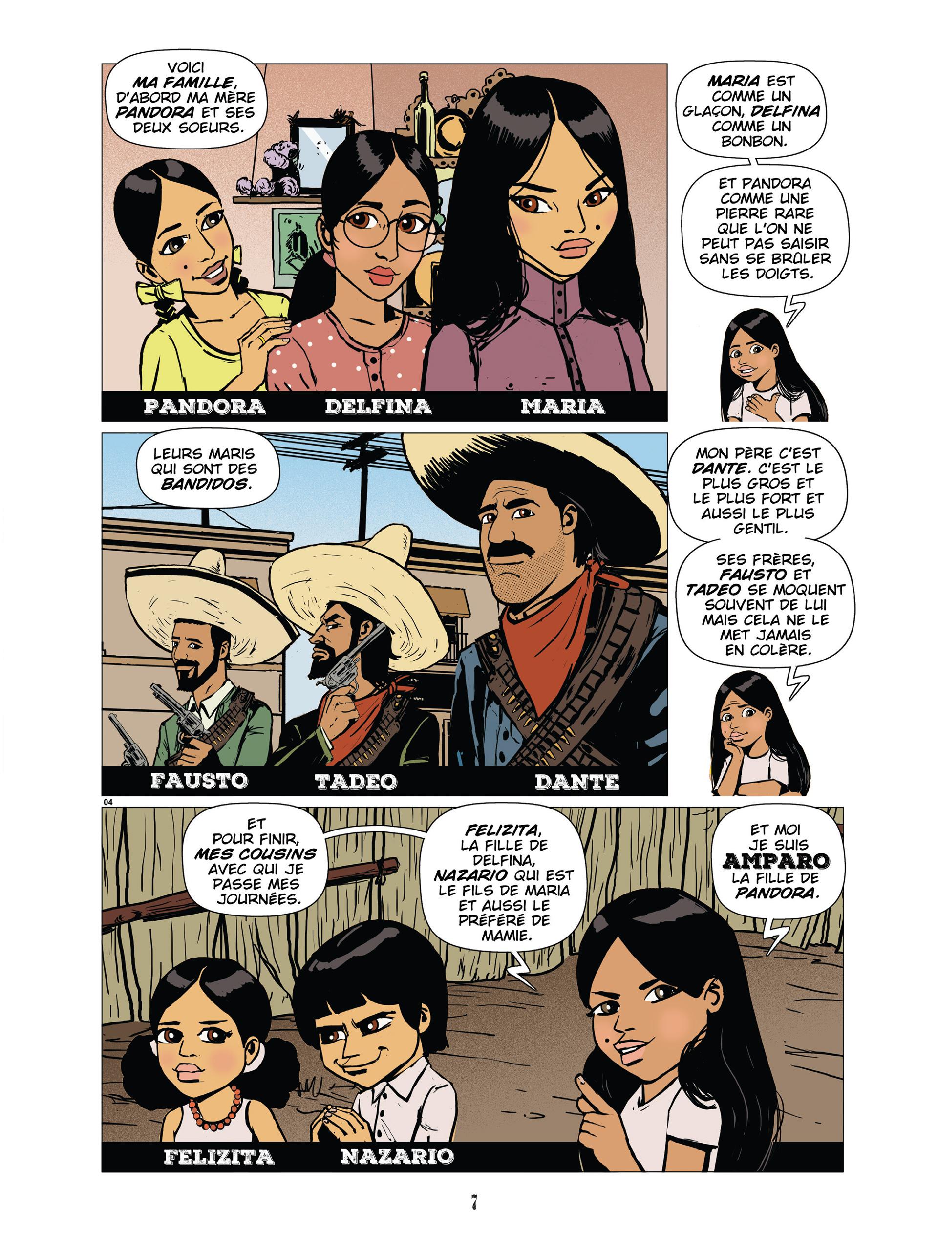 Extrait n°2 de la bd Desperados Housewives par Amazing Améziane