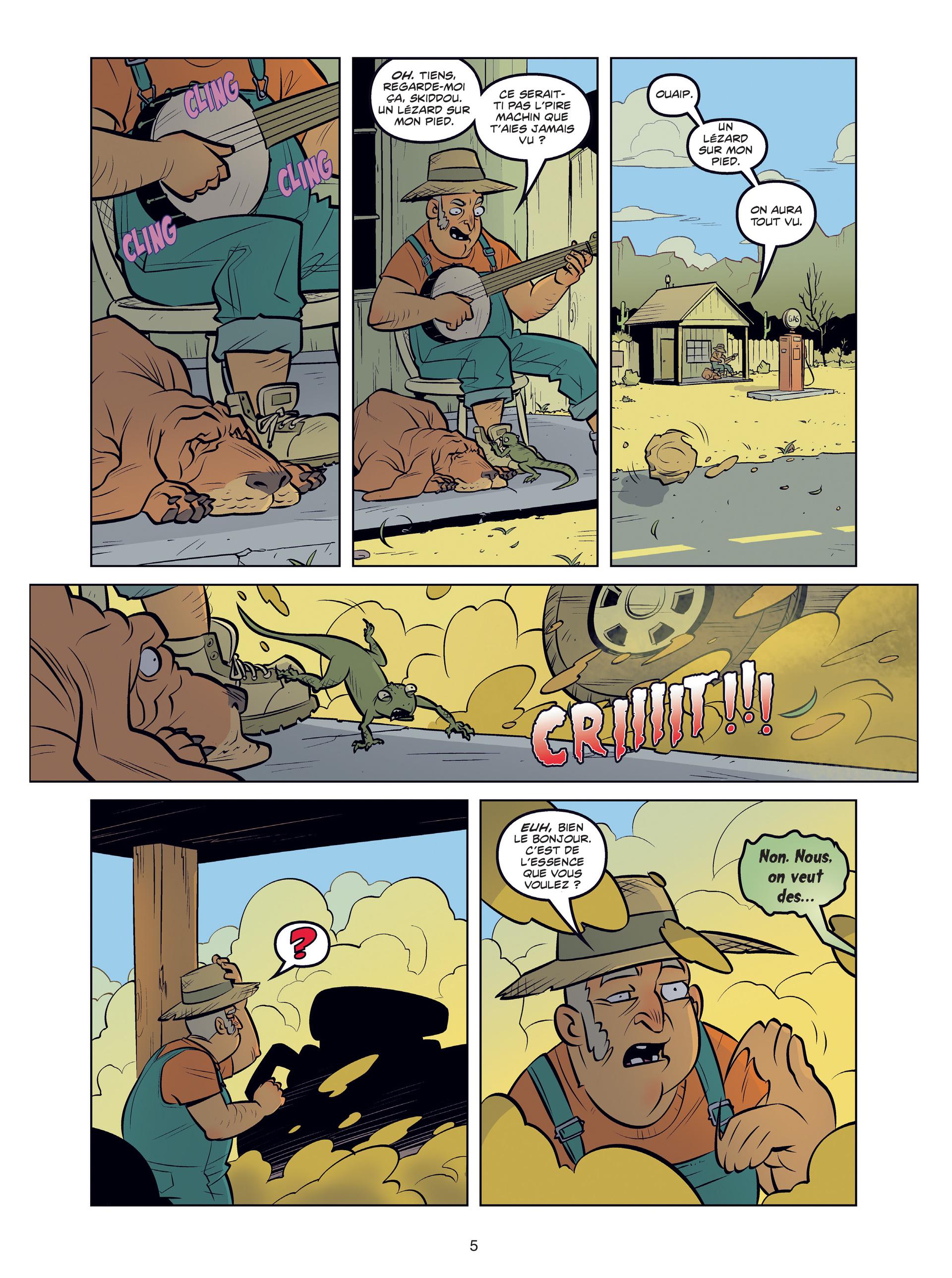 Extrait n°1 de la bd tome 5 par Andy Tong